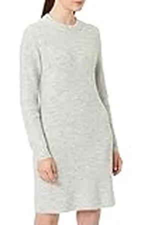Pieces® Dames Pcellen Ls O-Neck Knit Dress Noos Bc Jurk, , XL
