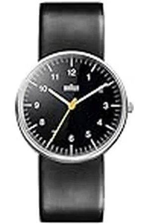 von Braun Herenkwartshorloge met drie wijzers, analoog display en leren armband, , sporty classic