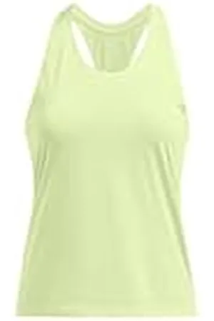 Under Armour Streaker Singlet Vest voor dames, Retro Groen/Reflecterend, M