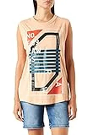 G-Star RAW Dames Lash Graphic Tank Top T-Shirt, , S