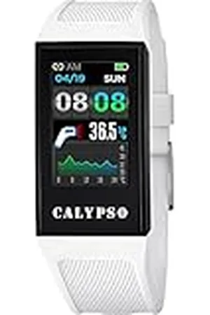 Calypso Horloge model K8501/1 uit de collectie SMARTWATCH, behuizing 23,80/41,30 mm, met elastiek meerkleurig, voor heren K8501/1