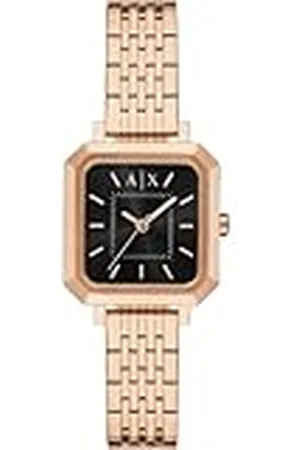 Armani Exchange Watch For Women, Quartz Movement and 27mm Case Size with Stainless steel, Leather or Silicone strap, , 27MM