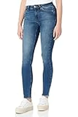 ONLY ONLBLUSH Skinny Jeans voor dames, middelhoge taille, skinny fit jeans, , S / 32L