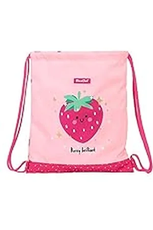 Blackfit8 Platte voetenzak, recyclebaar, Berry Brilliant, 350 x 400 mm, roze/lichtroze, , 350x400 mm, Casual