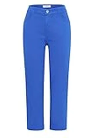 Brax Damesbroek Mary C Ultralight Cotton Capri broek, , 34W / 30L