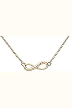 DRAEGER PARIS 1886 Paris armband modesieraad van verguld metaal, motief oneindigheidssymbool, nikkelvrij, 20 cm, ideaal voor een gepersonaliseerd geschenk en design