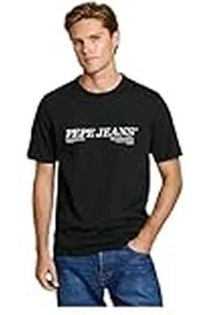Pepe Jeans Heren Dylan Tee T-Shirt, Zwart (Black), M, , M