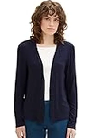 TOM TAILOR Dames 1036778 Longsleeve T-shirt, 10668-Sky Captain Blue, S, , S