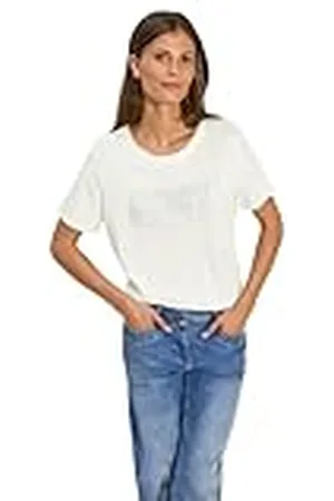CECIL T-shirt met opschrift, , XS