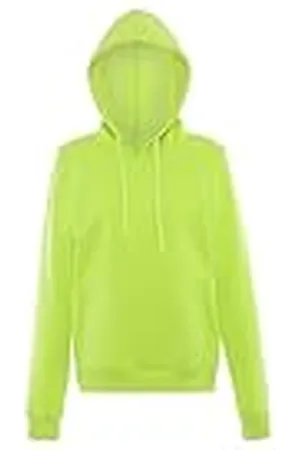 myMo Modieuze Pullover Hoodie voor Dames Polyester ZUUR Limoen Maat L, , L
