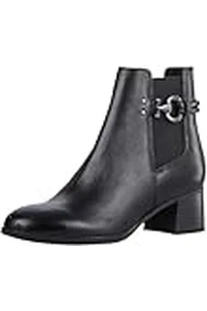 Marco Tozzi Chelsea Boots voor dames van leer met hak, , 41 EU