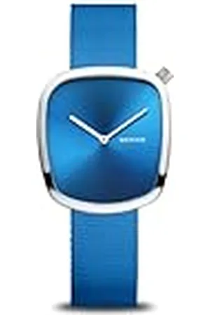 Bering Analoog kwartshorloge voor dames, met roestvrijstalen armband 18034-308, , 34 EU, Minimalist