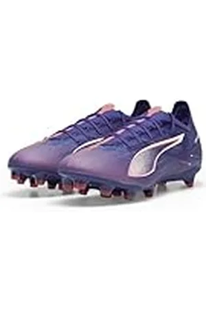 PUMA Unisex Ultra 5 Match Fg/Ag voetbalschoen, Lapis Lazuli White Sunset Glow, 42.5 EU