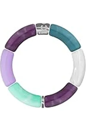 Ice-Watch ICE Jewellery - Bella bracelet - Turquoise purple - Dames fashion turquoise, paars en zilveren armband (023552)
