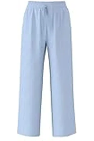 SELECTED Dames Slfviva-gulia Hw Long Linen Pant Noos stoffen broek, , 36