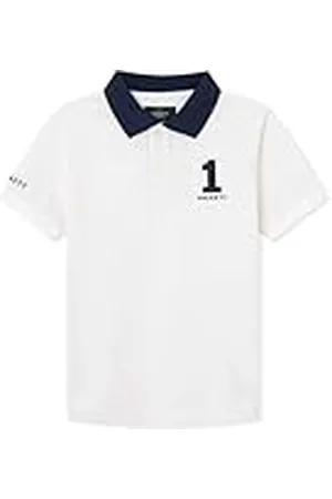 Hackett Jongens Heritage Number Polo, , 9 jaar