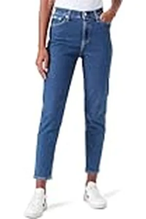 Calvin Klein CK Jeans dames MOM Jean Tapered, Denim Dark, 36, , 36W