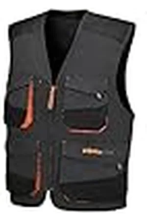 Beta Studios 7867G XXXL - Licht werkvest van T/C keperstof, 65% polyester en 35% katoen, met borstzakken, pennenvak, ID-kaarthouder, zakken in de taille en slijtvaste inzetstukken - , , 3XL
