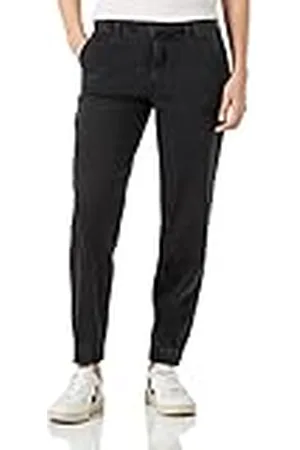 Camel Active Dames denim joggingbroek van biologisch katoen, , 30W x 32L