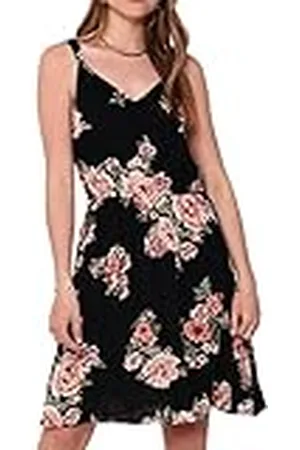 ONLY Dames Onlkarmen S/L Short Dress Aop Wvn Noos Jurk