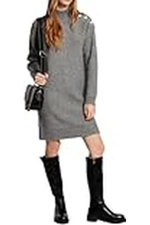 Morgan Sweaterjurk met lange mouwen, , M
