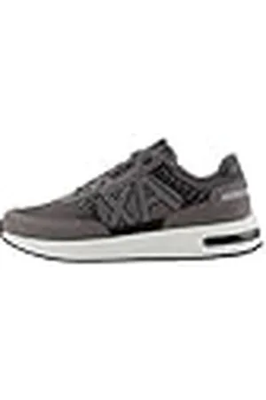 Armani Exchange Dusseldorf sneakers voor heren met geometrische motieven, , 41 EU