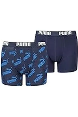 PUMA Uniseks boxershort voor kinderen, verpakking van 2 stuks, , 128