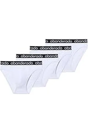 Abanderado Set van 4 gesloten slips van elastisch katoen, 4 stuks, , 48