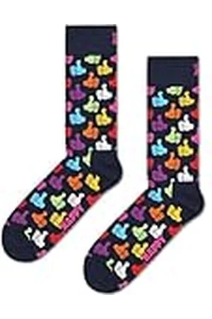 Happy Socks Sokken met grappige print - leuke sokken van biologisch katoen voor dames en heren