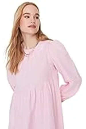 Trendyol Damesjurk met A-lijn, regular woven modejurk, , 64