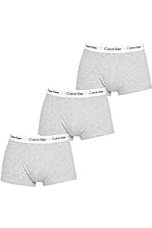 Calvin Klein Heren Boxers Low Rise Trunk 3pk 0000u2664g , ,XS