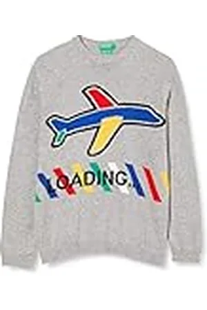 Benetton Kindertrui - grijs - 0