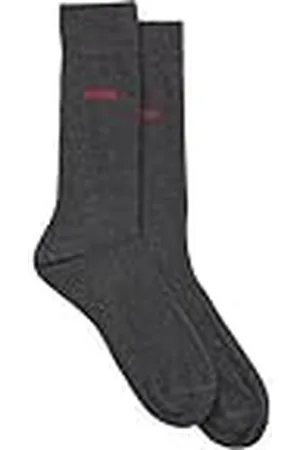 HUGO BOSS Heren 2P RS UNI CC Middelhoge sokken van stretchweefsel in verpakking van 2 stuks, , 39-42 EU