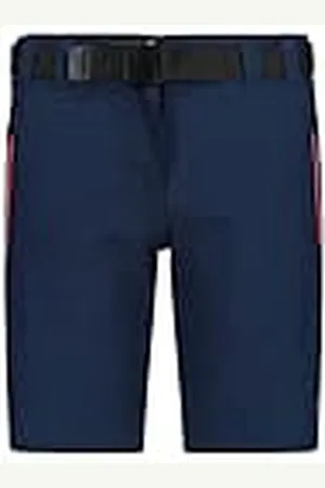 CMP Outdoor Bermuda Stretch Shorts, Blue-Red Kiss, 98 meisjes