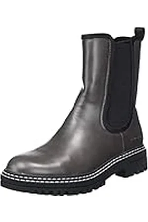 TOM TAILOR Dames 4292408 Chelsea laarzen, Coal, 40 EU