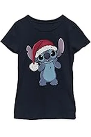 Disney Lilo & Stitch Wearing Kerstman Hat Girl