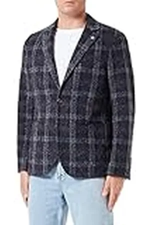 Camel Active Modern geruite blazer voor heren, casual blazer, , 50