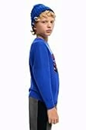 Desigual Jongens Boy Flat Knit Pullover Lange Mouwen Sweatshirt, , 6 Jaar