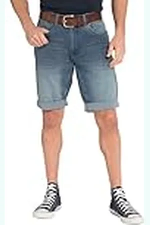 JP 1880 Herenbermuda, grote maten, lichtgewicht denim