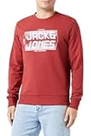 JACK & JONES Bestseller A/S Heren Jconight Sweat Crew Neck FST Pullover, , M