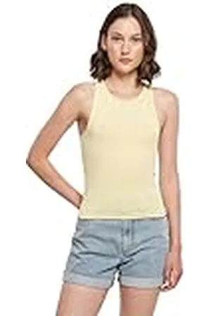 Build Your Brand Dames Top Ladies Racer Back Top XS, , XS