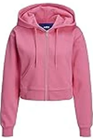 JACK & JONES Jjxx Jxabbie Ls Reg Every Brush Zip Hood Noos Sweatjack voor dames, , M