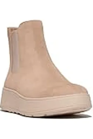 FitFlop Vrouwen F-Mode Suede Flatform Chelsea Boots, , 40 EU