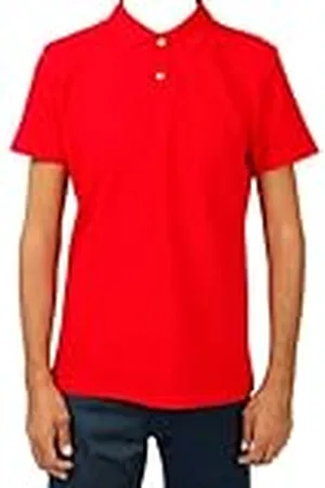 Bonamaison Heren T Piqué met polokraag in comfort fit polo shirt, , standaard