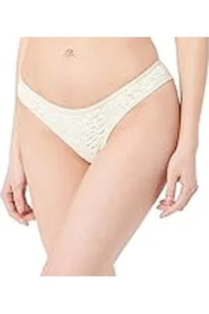 Calvin Klein Dames Bikini 000QF7348E Coördinaten Brief, Wit (Bot Wit), L, , L