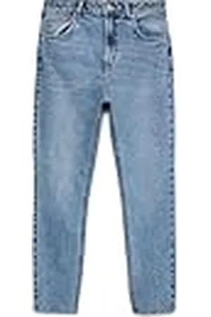 VERO MODA Straight Fit Jeans VMBRENDA High Rise Mom Fit Jeans, Lichtblauwe denim, 29W / 30L
