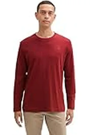 TOM TAILOR T-shirt met lange mouwen voor heren, , XS