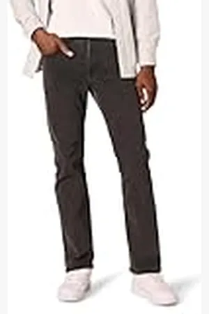 Amazon Straight-fit Stretch Jean Zwart, 40W x 30L