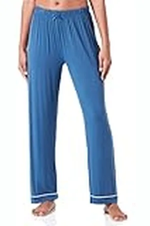 ccdk copenhagen Dames Super Soft Bamboo CCDK Pajamas Pants, Blue Pajama Broek, L