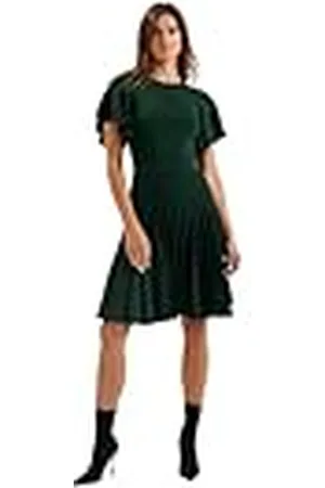 Ted Baker WMD-ALENHA-mini-jurk met engelenmouwen, , 42